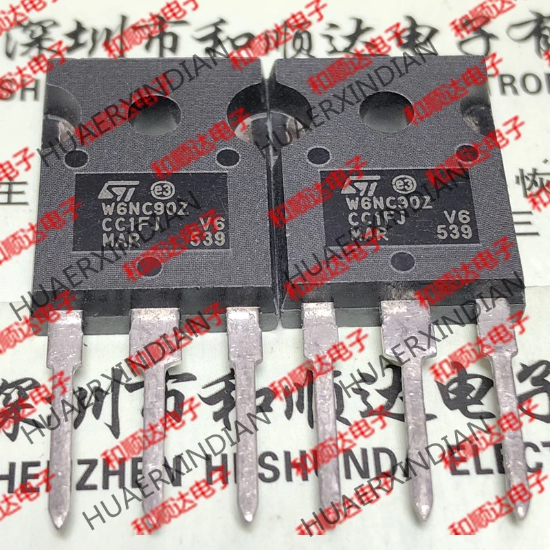 5 шт., новые оригинальные кнопки W6NC90Z STW6NC90Z-247 900V 6A
