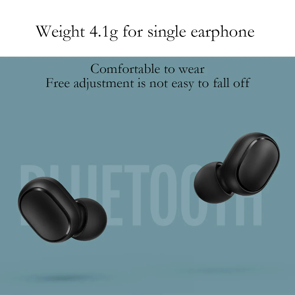 Новинка Xiaomi Redmi Airdots TWS Bluetooth 5,0 наушники с шумоподавлением с микрофоном беспроводные стерео наушники