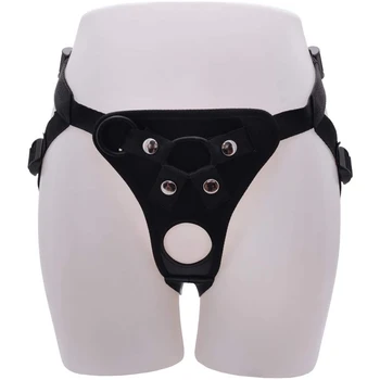 Adjustable Harness Flirting Belt Strapon Realistic Dildo Pants With Rings Wearable Penis Panties Sex Toys For Adults Lesbian 18+ 5