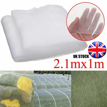 

Greenhouse Protective Net Fruit Vegetables Care Cover Insect Net Plant Covers Net Garden Pest Control Anti-bird Mesh Net 2.1m