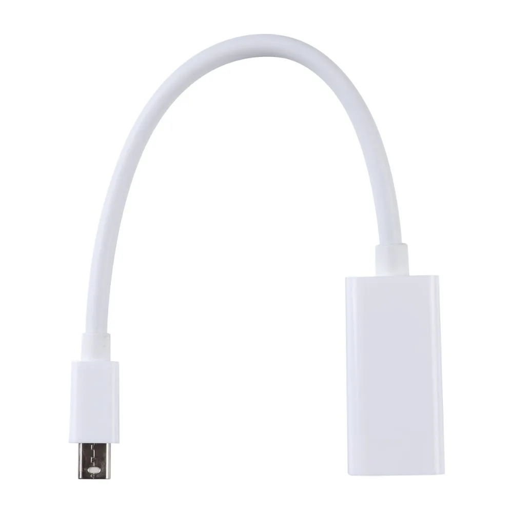10 шт./лот высококачественный Мини дисплейный порт для интерфейса Thunderbolt DP к HDMI адаптер короткий кабель Шнур для Apple Mac Macbook Pro Air