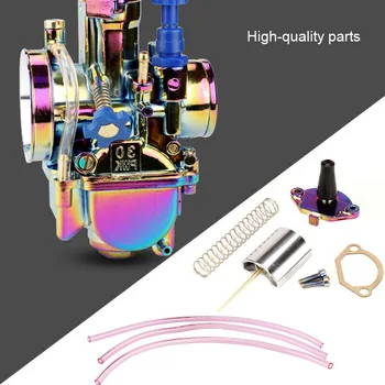 

Parts Carburetor Accessories Motorcycle Off-road Aluminum Colorful 34mm