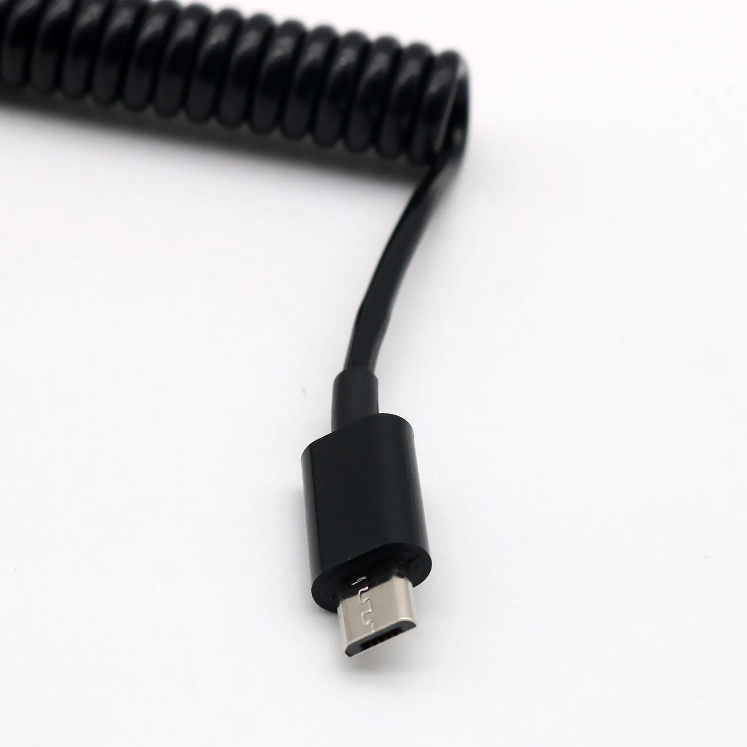 Micro USB 5 Pin папа-мама удлинитель спиральный пружинный Кабель-адаптер для синхронизации данных и зарядки шнур 3 м