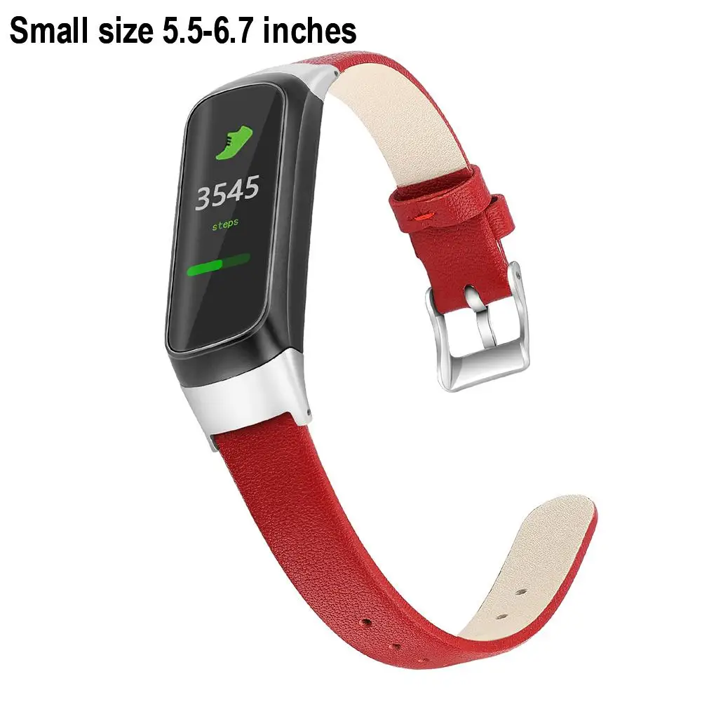 Для samsung Galaxy Fit Sm-r370 Смарт сменный ремешок для наручных часов напульсники ремни Кожаные Ремешки для наручных часов аксессуары