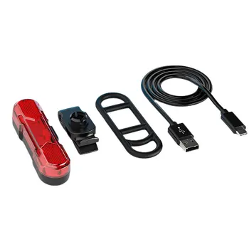 

Bicycle LED Lamp Bike Rear Tail Light Mini Taillight USB Rechargeable Safety Night Riding Rear Light