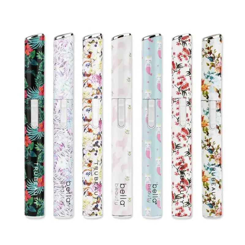 

Flower Tube Color Electric Eyebrow Razor Electric Eyebrow Shaping Device Aluminum Tube Eye-brow Shaper Written Eye-brow Shaper t