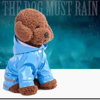 

New Summer Outdoor Pet Dog Rain Coat Clothes Dog Puppy Casual Waterproof Jacket Costumes S-XL Rain Coat For Dog Clothes Rain