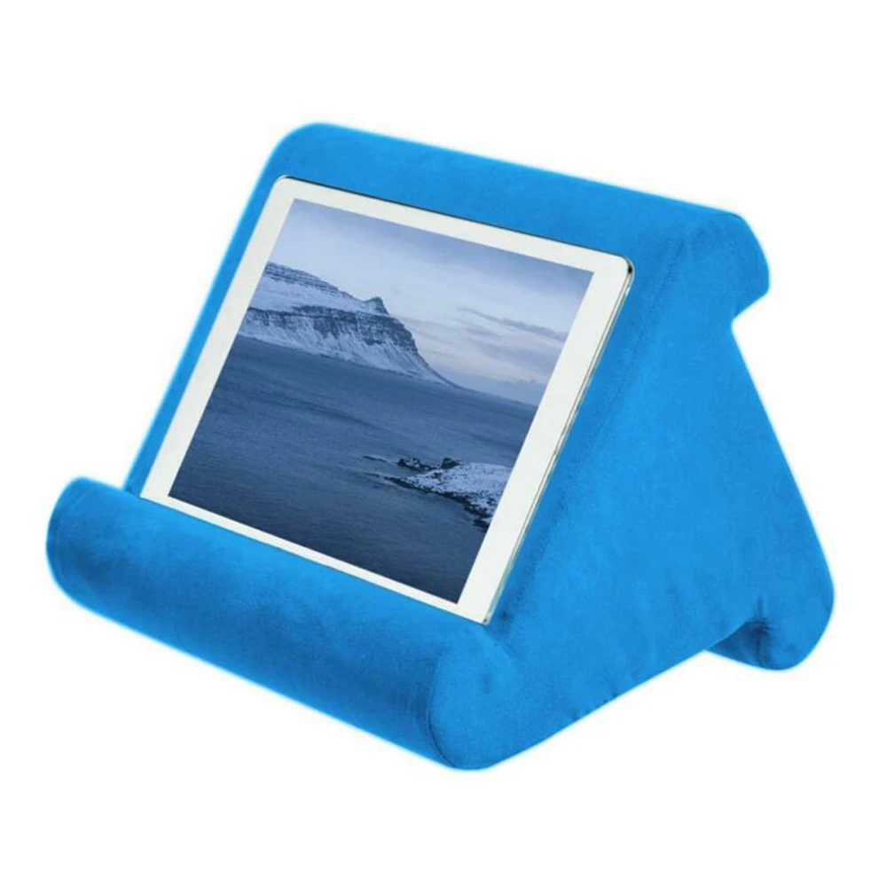 Мобильный кронштейн для Ipad, многоугольная мягкая подушка, подставка для Ipad, планшетов, книг, смартфонов, журналов, кронштейн