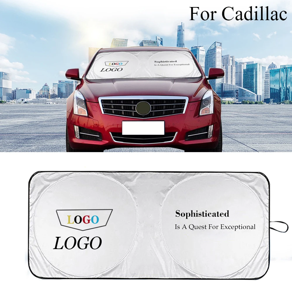 Sombrilla de parabrisas de coche protección UV, para Cadillac Escalade ATS XTS CT6 CTS SRX ELR