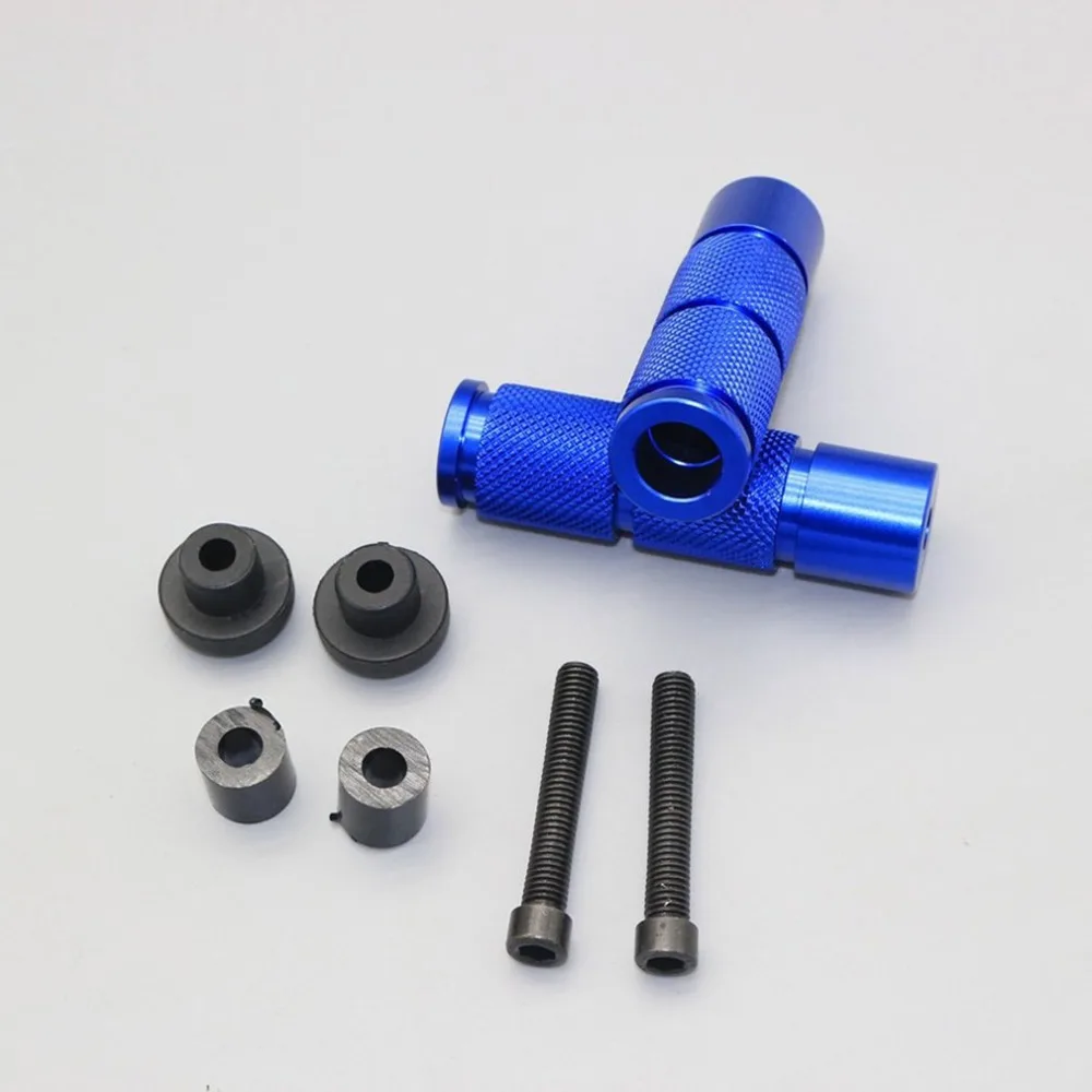 Motorcycle Aluminum Alloy Modified Low Noise Foot Pedal Cnc Rear Ankle Accessories Atv Footrests Foot Pegs