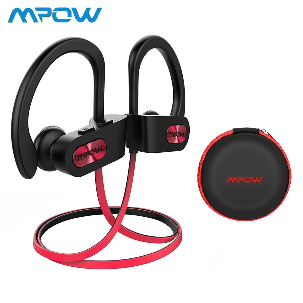Economici Mpow Fiamma Cuffie Bluetooth IPX7 Impermeabile In Ear Auricolari Senza Fili HiFi Stereo Auricolari Sportivi Con Il Mic Custodia per il trasporto