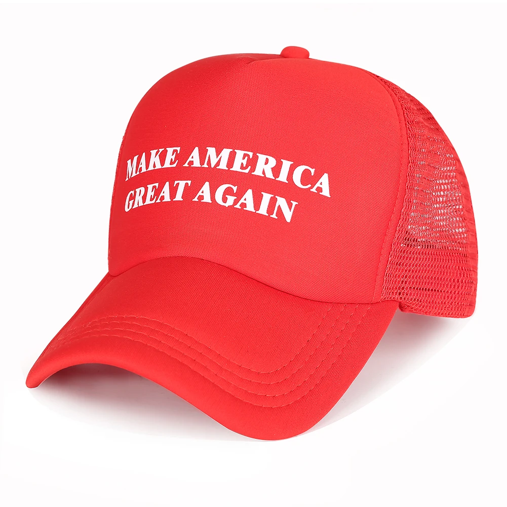 Бейсбольная кепка красная хлопковая бейсболка Mam cap сделать Америку великим снова Mesh Trucker детская шапка унисекс летние хип хоп шапки