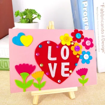 

Material Gave DIY Card for Making Christmas Bag Self-Made Cards Handmade Mom Creative Unisex Small