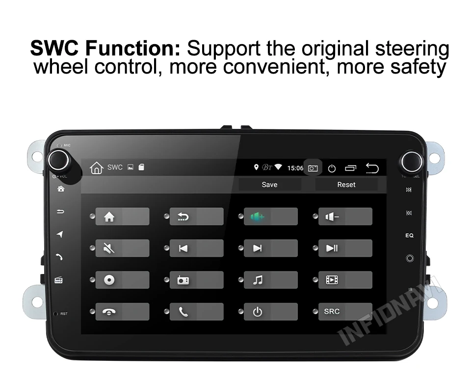 8 'ips экран android 9,0 автомобильный dvd для vw golf tiguan polo Skoda Fabia octavia Superb Yeti Seat Leon Toledo Rapid Roomster AMAROK
