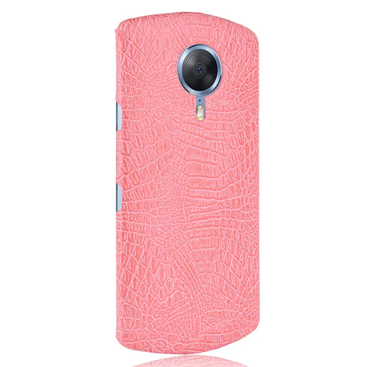 New For Meitu T8 Case MeituT8 Retro Luxury PU Leaather Crocodile Skin Case Hard Cover For Meitu T8 Phone Bag Case - Цвет: Розовый