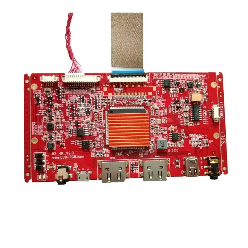 Двойной HDMI 2,0+ MINI DP 4K lcd драйвер платы для 17," B173ZAN01.1 3840 × 2160 экран
