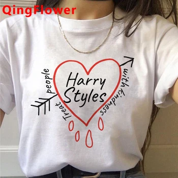 

Harry Styles Funny Cartoon T Shirt Women Fine Line Harajuku Ullzang T-shirt Graphic Summer Casual Tshirt Fashion Top Tees Female