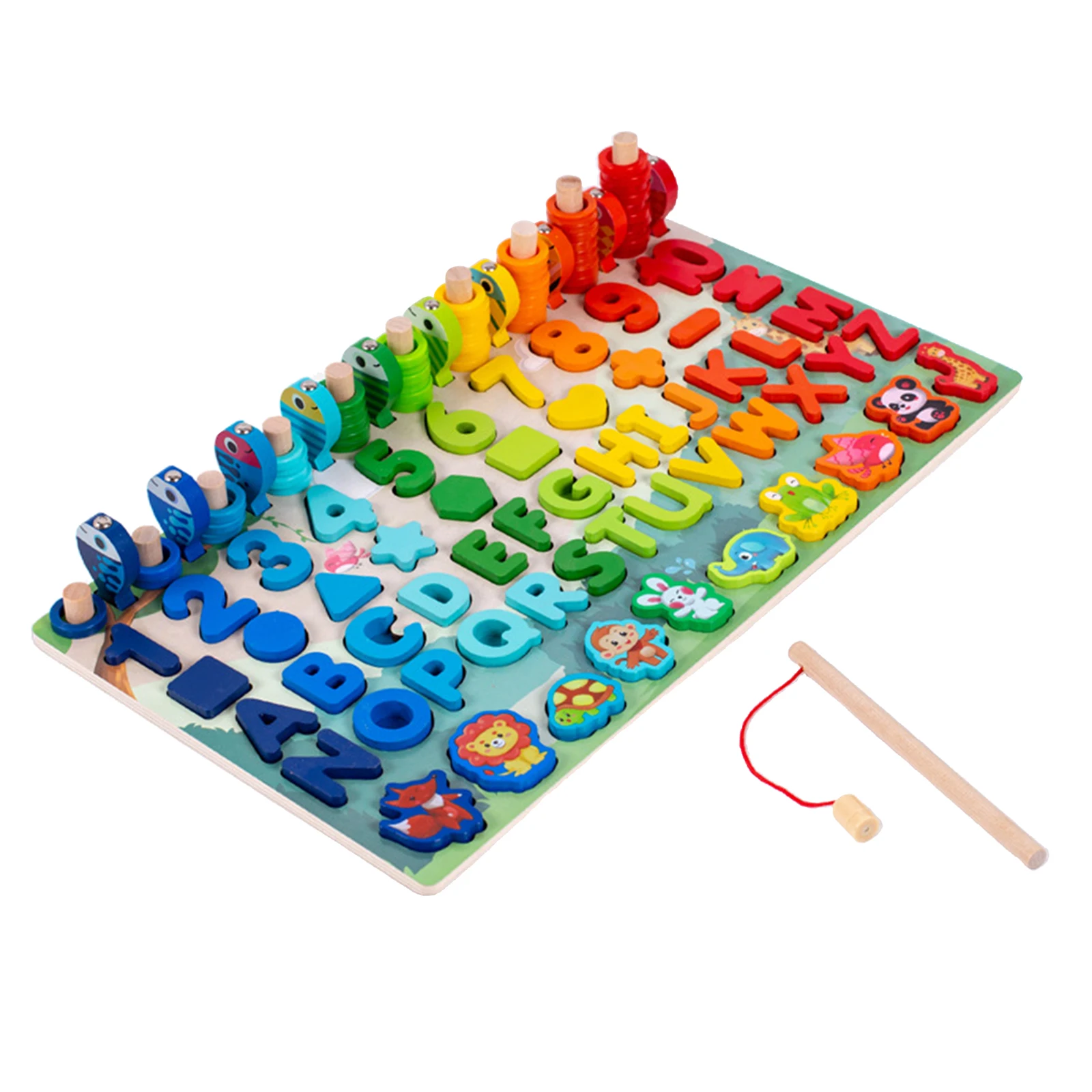 Wooden Alphabet ABC Puzzle for Toddlers 2 3 4 Years Old Montessori Education Learning Toy for Toddlers Baby Wooden Alphabet ABC Puzzle for Toddlers 2 3 4 Years Old Montessori Education Learning Toy for Toddlers Baby