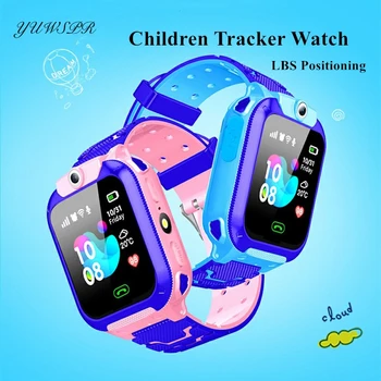 

Children Tracker Watch LBS Positioning Waterproof Camera IOS Android Multifunction Digital Wristwatch Kids Gift Q12
