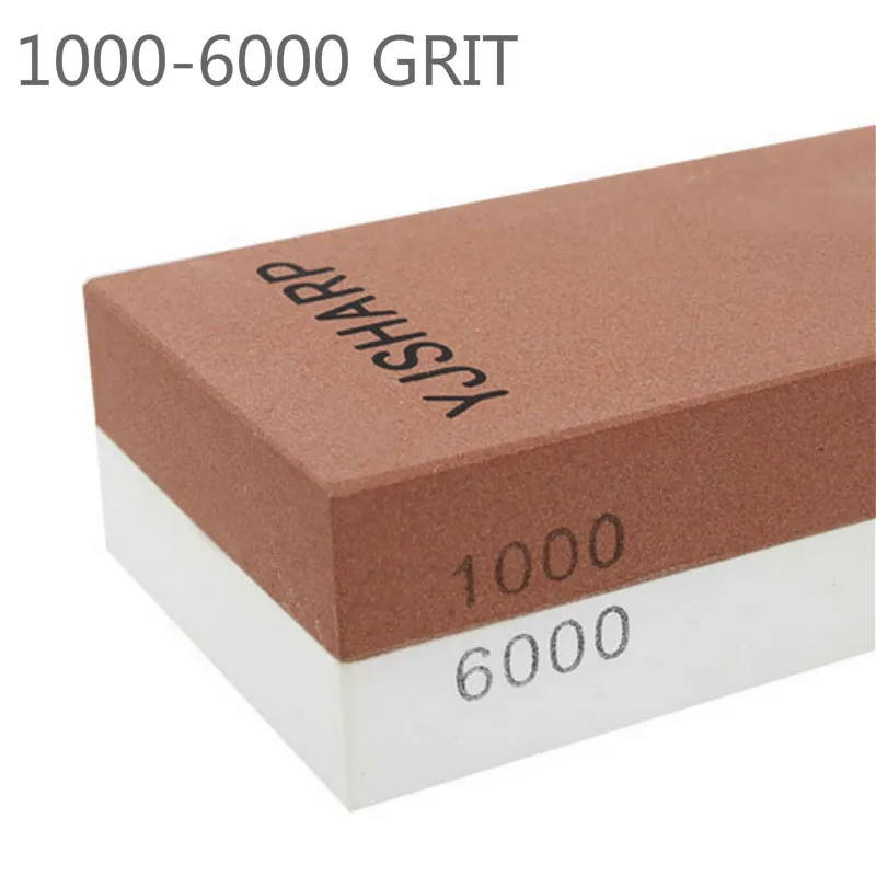 1000 6000 GRIT 1 шт., кухонный инструмент, двухсторонняя точилка для ножей, точильный камень, камни для заточки ножей, Набор комбинированных пакетов N - Цвет: 1000 6000 GRIT
