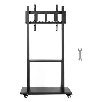 

Landing Movable Television Bracket Support 32‑70in LCD TV Trolley 2 Layers Panel