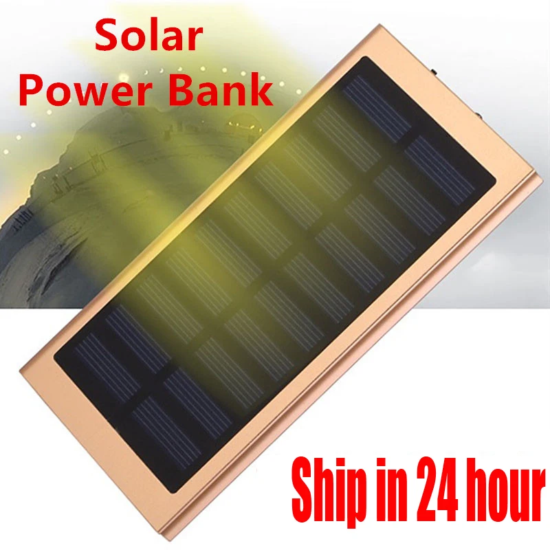 Solor портативное зарядное устройство 30000 мАч Быстрая зарядка Водонепроницаемая 202