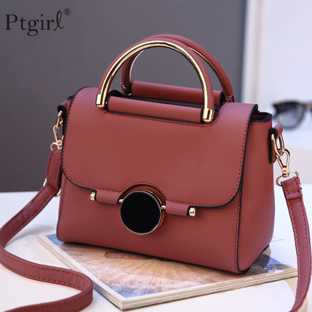Женская сумка из искусственной кожи сумки с клапаном через плечо Ptgirl женские bolsas