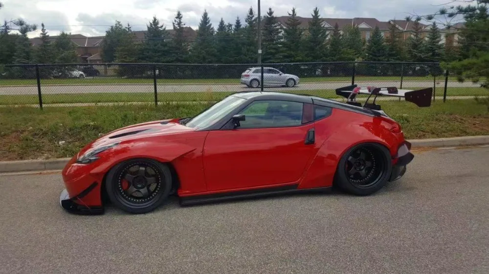 GTR R35 заднее крыло Материал FRP для GTR R35 LB стиль работы фунтов лёгкий нейлоновый трос производительности задний спойлер для GTR задний багажник юбка задний бампер спойлер для GTR