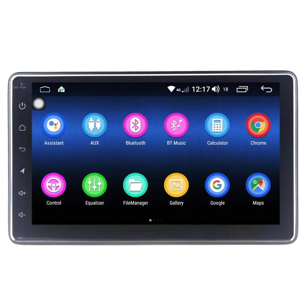 Discount 7" Octa Core Android 8.1 System Car Multimedia Radio Stereo GPS Navi Receiver WIFI Google DSP BT 4G PIP Zlink 4+64G RAM One Din 2