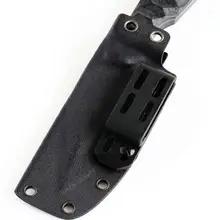 1pcs 73mm *25mm 1.5” Belt Holster Sheath Kydex Clip Belt Clip Platform For Mod-u-lok C-shape Waist Sheath Loop Back K D8d7