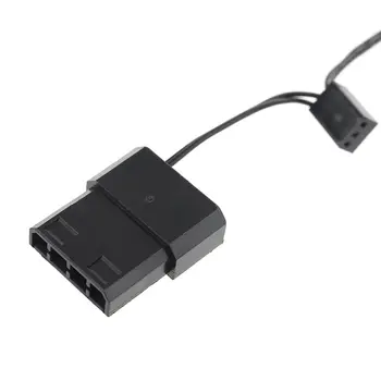 

12025 DC12V Streamer Cooling Fan Silent Cooler Fan Colorful Light for Home Room