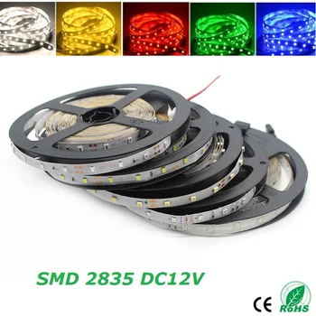 

Led Night Lamp 2M/5M RGB LED Strip Light 12V 2835 Cool White 120Led/300Led SMD Flexible Led String Light Outdoor Home Decoration