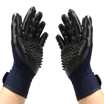 

Dismantling gloves for animals, gloves for unraveling animal hair, dogs and cats, finger gloves for bathing, animal cleansing