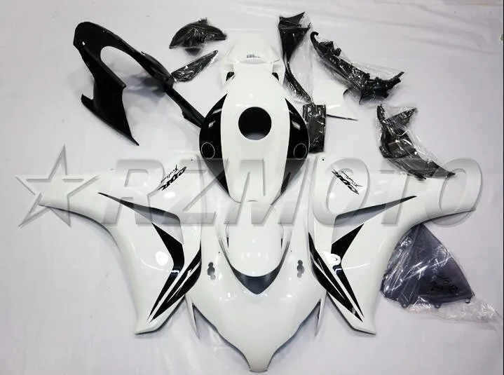 Литье под давлением) ABS полный обтекатель наборы Подходит для Honda CBR1000RR 08-11 2008 2009 2010 2011 CBR1000 Обтекатели Черный Белый