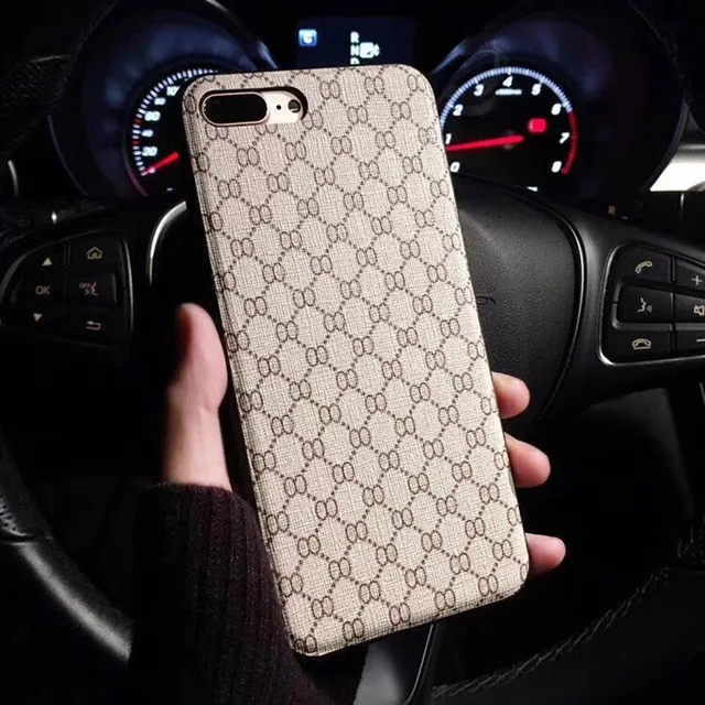 Для iphone 6s 7 8 plus чехол для телефона в клетку TPU-кожаный силиконовый чехол в деловом стиле для iphone X XR XS MAX - Цвет: D