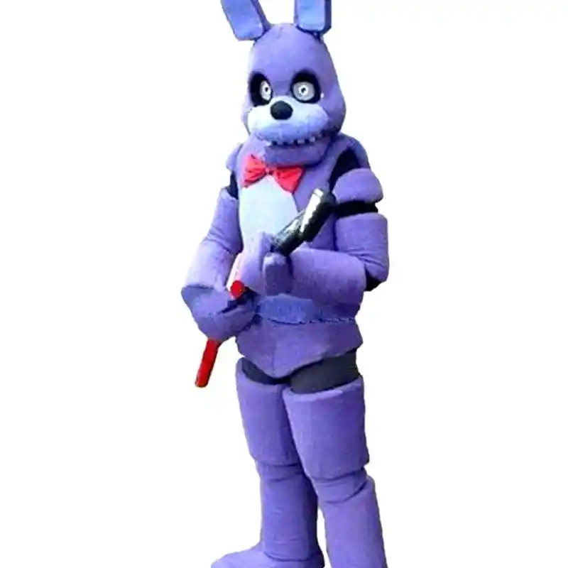 Five Nights At Freddy S Fnaf Creepy Toy Red Foxy Mascot Costumes Cartoon Character Adult Sz 100 Real Picture Aliexpress