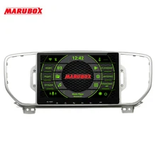 Marubox KD9206 DSP, 64 ГБ, для Kia Sportage- Автомобильный мультимедийный плеер, Android 9,0, " ips экран автомобиля радио