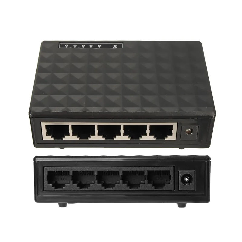 

5-Port Ethernet Switch Five Mbps RJ45 Cable Seperater Current Divider etherent Switch