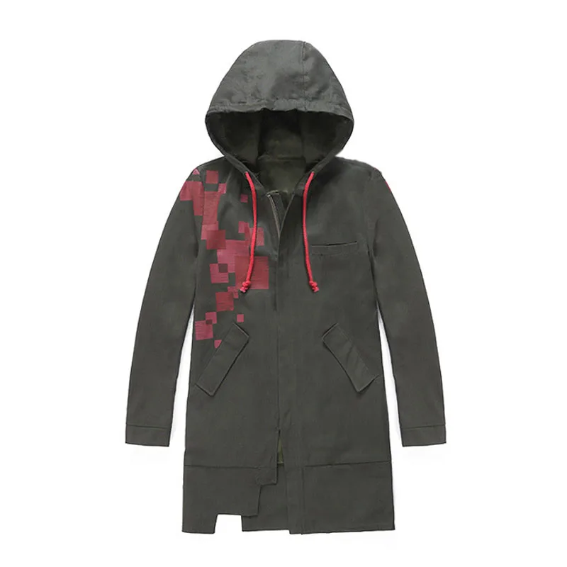

Army Green Color Jacket Coat Super Danganronpa 2 Nagito Komaeda Nagito Cosplay Costume Hoodies T Shirt Gift