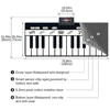 180x72cm Electronic Musical Carpet Black & White Keyboard Kids Playing Piano Mat Baby Play Mat Rug Early Educational Toys Gift 2