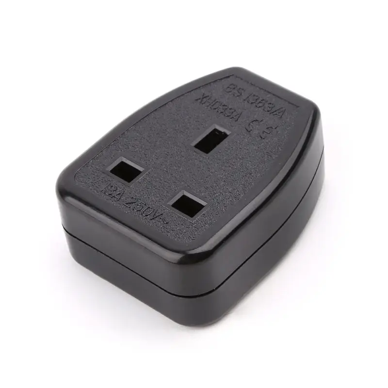 

Assembled UK Standard Power Socket Wiring Outlet Adaptor British Plug 13A 250V