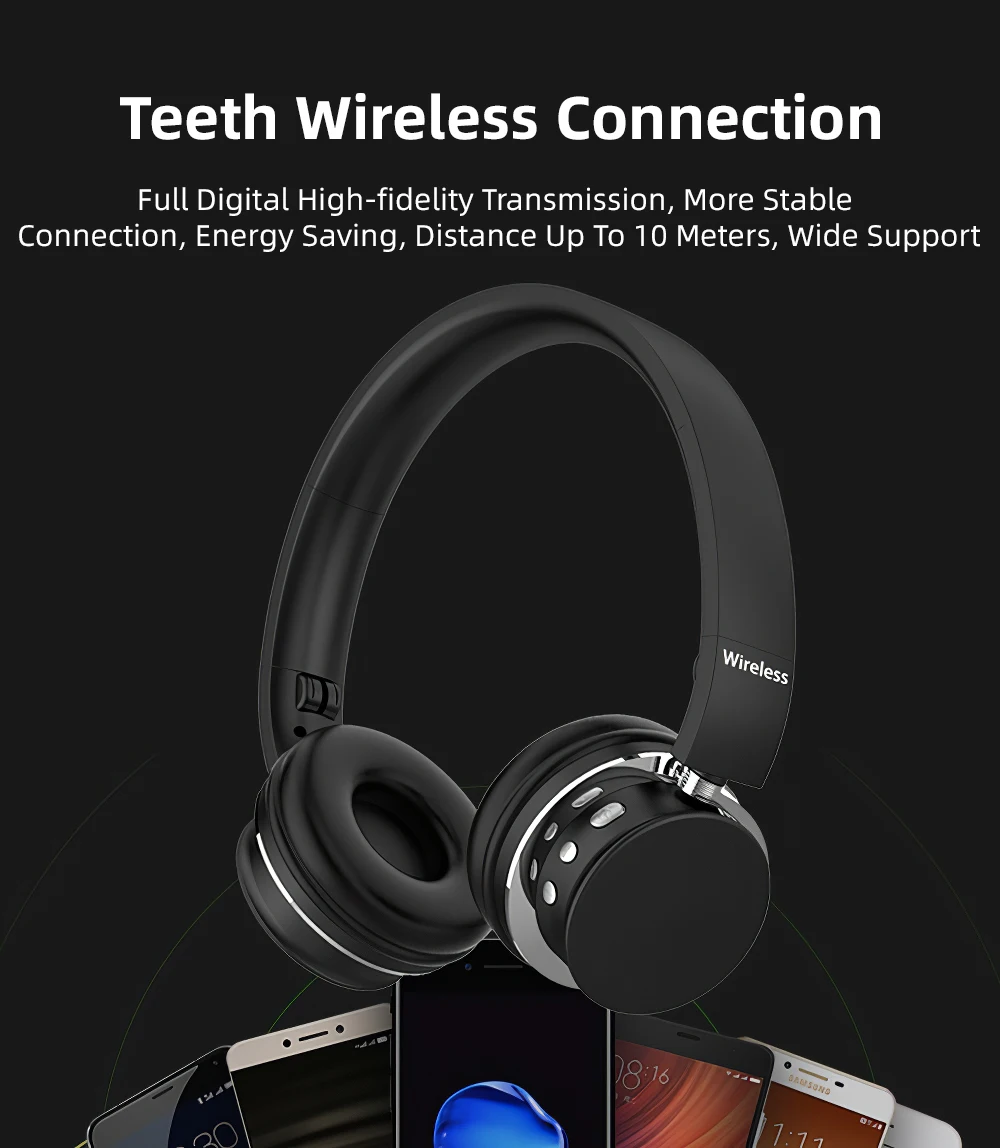 Спортивные Беспроводные наушники Bluetooth 4,2 M9 Складная музыкальная мин гарнитура с зарядным устройством тяжелый бас TF карта fm-радио для huawei P20