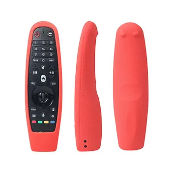 

For LG 3D Smart TV Magic AN-MR600 Shockproof Silicone Remote Control Case Cover Antislip Slim Anti Scratch Washable with lanyard