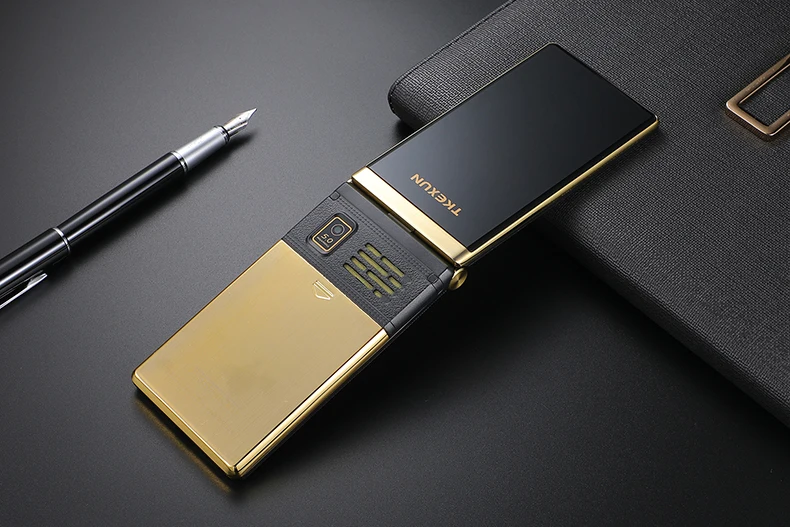 TKEXUN M2 PLUS 3g WCDMA флип-телефон 3,0 ''большой ключ шрифт сенсорный экран мобильный телефон один ключ циферблат старый человек Celulares PK G10 FM