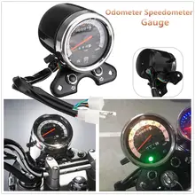 1 шт. и высококачественный алюминиевый мотоцикл одометр, спидометр, тахометр для Suzuki Кафе Racer