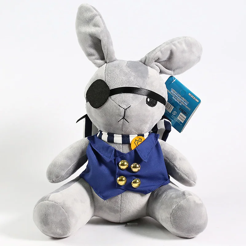 Kuroshitsuji Себастиан Ciel кролик мягкая плюшевая игрушка кукла 30 см