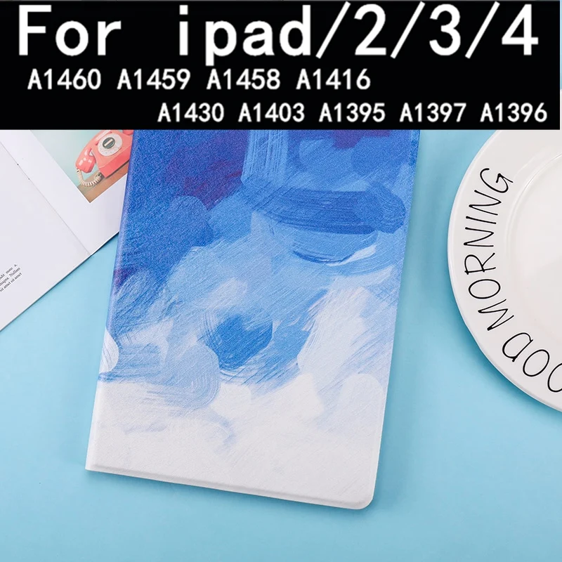 Чехол с мраморным рисунком для iPad 9,7 воздуха 1 2 3 защитный смарт-чехол для iPad Mini 1 2 3, 4, 5, iPad 2/3/4 pro 10,5 чехол - Цвет: 234 AS picture