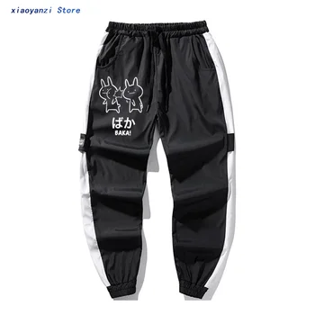 

Baka Rabbit Slap hip hop long pants Anime Japanese Cute sweatpants Novelty Cute Japan Joggers trousers