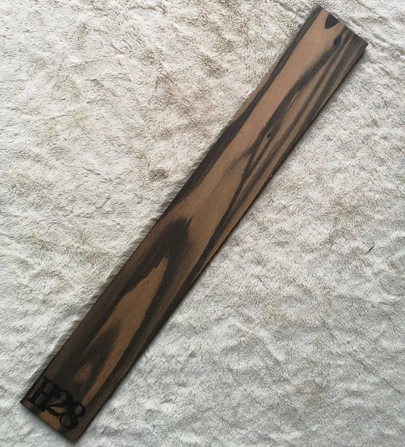 Africano para Violão Ébano Padrão Listrado Clássico Guitarra Elétrica Acústica Ukulele Dedo Diy Fretboard - Image 4