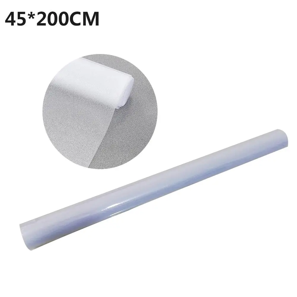 Waterproof Window Film Non Adhesive Frosted Window Glass Sticker Static Cling Glass Film for Home Office Bathroom 20E